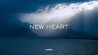 NEW HEART  Instrumental worship Music  1Moment [upl. by Teraj]