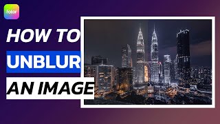 How to unblur an image [upl. by Ahsea]