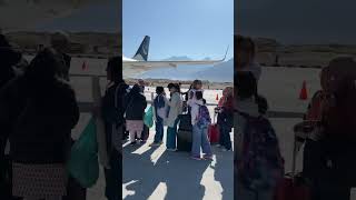 Ready to takeoff flight skardu airport aeroplane flying takeoff gilgitbaltistantourism [upl. by Eicyal449]