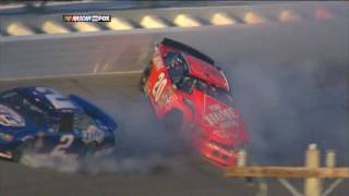 Tony Stewarts crash at 2007 Daytona 500 in HD [upl. by Garett]