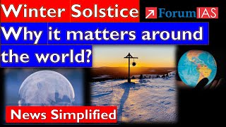 Winter Solstice Why it matters around the world Forum IAS  News Simplified [upl. by Nivek]