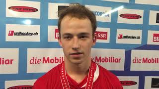 Jan Zaugg im VideoInterview mit unihockeych [upl. by Cheston173]