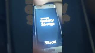 S6 edge startup Android 70 [upl. by Gerc]