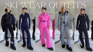 PACK WITH ME FOR A SKI TRIP SKI WEAR TRY ON HAUL  COSY LOOKS amp SKI SUITS  India Moon [upl. by Hayse]