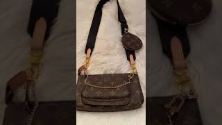 Bag of the Day  Louis Vuitton Multi Pochette Accessoires DIY [upl. by Jennee]