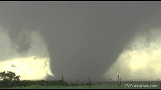 Enormous Tornado near Bennington KS on May 28 2013 [upl. by Nay686]