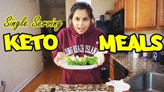 Easy Keto Recipes 3 Night Single Serving Keto Dinner Plan  Simple Low Carb Meals [upl. by Russi292]