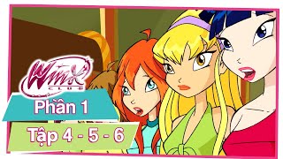 Winx Club  Sezon 1 Bölümler 4  5  6 TÜM BÖLÜMLER [upl. by Assirrak]