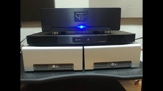 VTVamplifier Purifi 1ET400a Stereo Power amp Review vs Schiit Aegir Rega Elicit R Aegir monoblocks [upl. by Bertero]