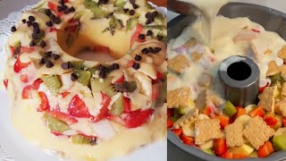 La FAMOSA ricetta di DESSERT FAVOLOSO facile e veloce incredibilmente delizioso asmr [upl. by Otrebogad931]