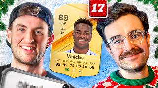 FC24 Squad Builder Showdown Advent VINICIUS JUNIOR Day 17 vs RunTheFUTMarket [upl. by Sim]