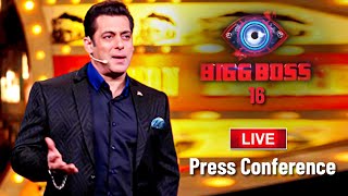 Bigg Boss 16 Grand Press Conference LIVE  Salman Khan  Bigg Boss 2022  BB16  Colors TV [upl. by Aline19]