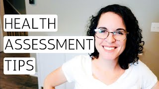 HEALTH ASSESSMENT TIPS  For Nursing and NP Students [upl. by Ahsilet326]