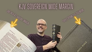 KJVNKJV Sovereign Wide Margin  Genuine Leather [upl. by Mulvihill]