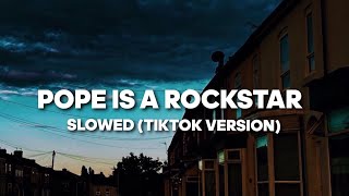 Pope is a rockstar  SALES tiktok version Go little rockstar [upl. by Yelime737]