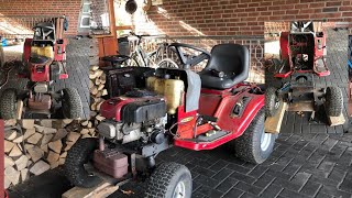 Farmvlog4 Aufsitzmäher  Rasenmäher Motor Ausbauen Briggs Stratton motor [upl. by Latty]