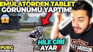 OHA EMÜLATÖRDEN İPAD PRO GÖRÜNÜMÜNDE OYNADIM 😱 DÜRBÜNSÜZ FULL HS VURUYOR PUBG Mobile [upl. by Norved]