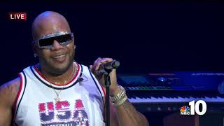 July4thPhilly Flo Rida Performs quotRight Roundquot and quotIn the Airquot  NBC10 Philadelphia [upl. by Eirahs]