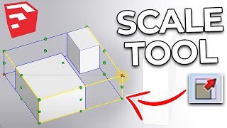 The Scale Tool in Sketchup  All you need to know about Scaling in Sketchup  Sketchup 101 [upl. by Elephus]