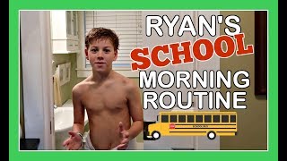 RYANS SCHOOL MORNING ROUTINE [upl. by Campman]