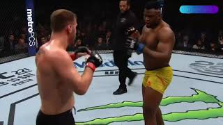 Francis ngannou vs stipe Miocic 1 UFC [upl. by Apps]