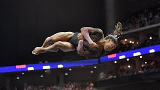 La inigualable Simone Biles y su impresionante tripledoble  Veremos The Biles II en Tokio [upl. by Luciano266]