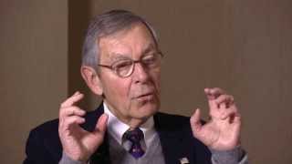 Senator George Voinovich Interview Part 1 Early Politics and Challenges as Mayor [upl. by Venn]