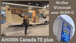 AHORN CANADA TE  GÜNSTIGES FULLGFK WOHNMOBIL MIT EINZELBETTEN [upl. by Anet446]