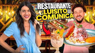 Restaurante PERUANO de LUISITO COMUNICA en CDMX 4K [upl. by Adimra]