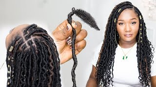 😱GAME CHANGER The crochet FAUX LOCS you never knew you needed Freetress Braids  Hipsta loc [upl. by Parnas]