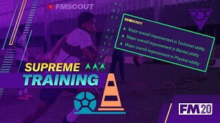 THE SUPREME WAY to train and develop by RDF  Crazy FM20 training guide [upl. by Cuthbertson]