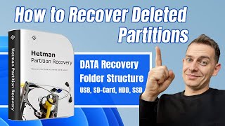 How to Recover Files from Deleted Partition With Folder Structure  Hetman Partition Recovery 2022 [upl. by Gaylor]