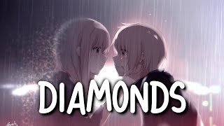 「Nightcore」 Diamonds  Sam Smith ♡ Lyrics [upl. by Ima]