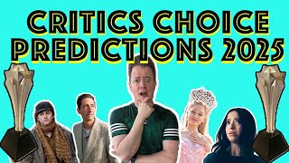 Critics Choice Winners Predictions 2025 [upl. by Beatrice]