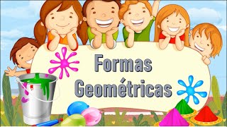 Formas Geométricas Planas e Espaciais  1° ano [upl. by Neyugn]