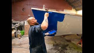 how to gelcoat a boat [upl. by Eahs]