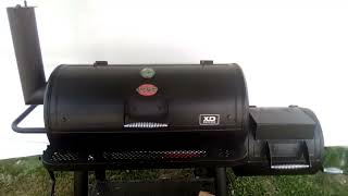 Review of the CharGriller Grand Champ XD smoker Part 1 [upl. by Hanyaz]