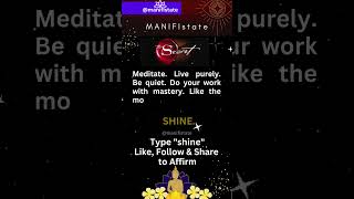 Meditate Live Purely Shine Inspirational Buddhist Quotes to Improve Your Life [upl. by Luahs255]