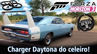 Dodge Charger Daytona do celeiro Com a ajuda do DRONE  Forza Horizon 3  G920 PTBR [upl. by Nnarual]