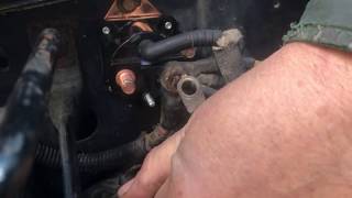 How to change starter solenoid relay on a Ford  EASY FIX [upl. by Higbee768]