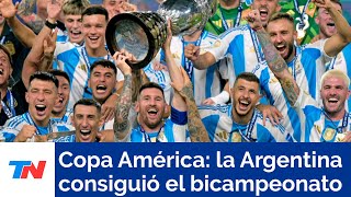 Copa América la Selección argentina venció a Colombia y se consagró bicampeona [upl. by Yznel374]