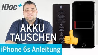 iPhone 6s – Akku tauschen Reparaturanleitung [upl. by Deehan]