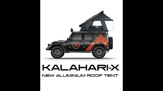 TuffTrek ® KalahariX UKs newest Hard Shell Roof Tent [upl. by Eedrahc]