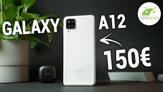 SAMSUNG Galaxy A12 costa meno di 150€ ma NE VALE la PENA Recensione e consigli [upl. by Buckden141]