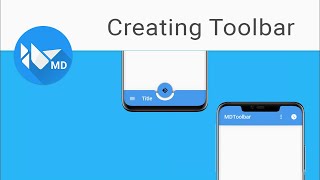 Kivy Tutorial 11  Creating Toolbars  KivyMD [upl. by Idhem]
