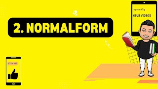 Normalformenlehre 2 Normalform [upl. by Yenaiv]