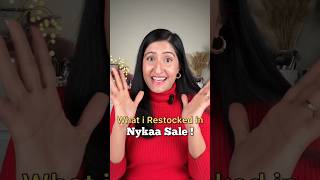 Products I restocked  Nykaa sale [upl. by Drhcir]