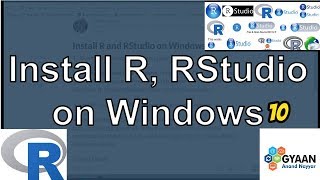 How to Install R R Studio amp R Package on Windows 10 [upl. by Prescott629]