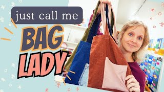 EASY Unlined Tote Bag Tutorial [upl. by Trude925]