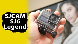 SJCAM SJ6 Legend  устройство три в одном экшнкамера видеорегистратор и вебкамера [upl. by Janey347]